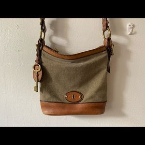 Lock & Key Fossil Bag